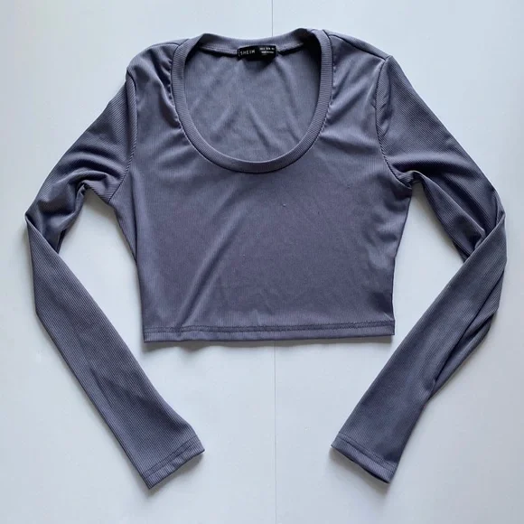 Cropped Ribbed Long Sleeve Bundle - Picture 4 of 6